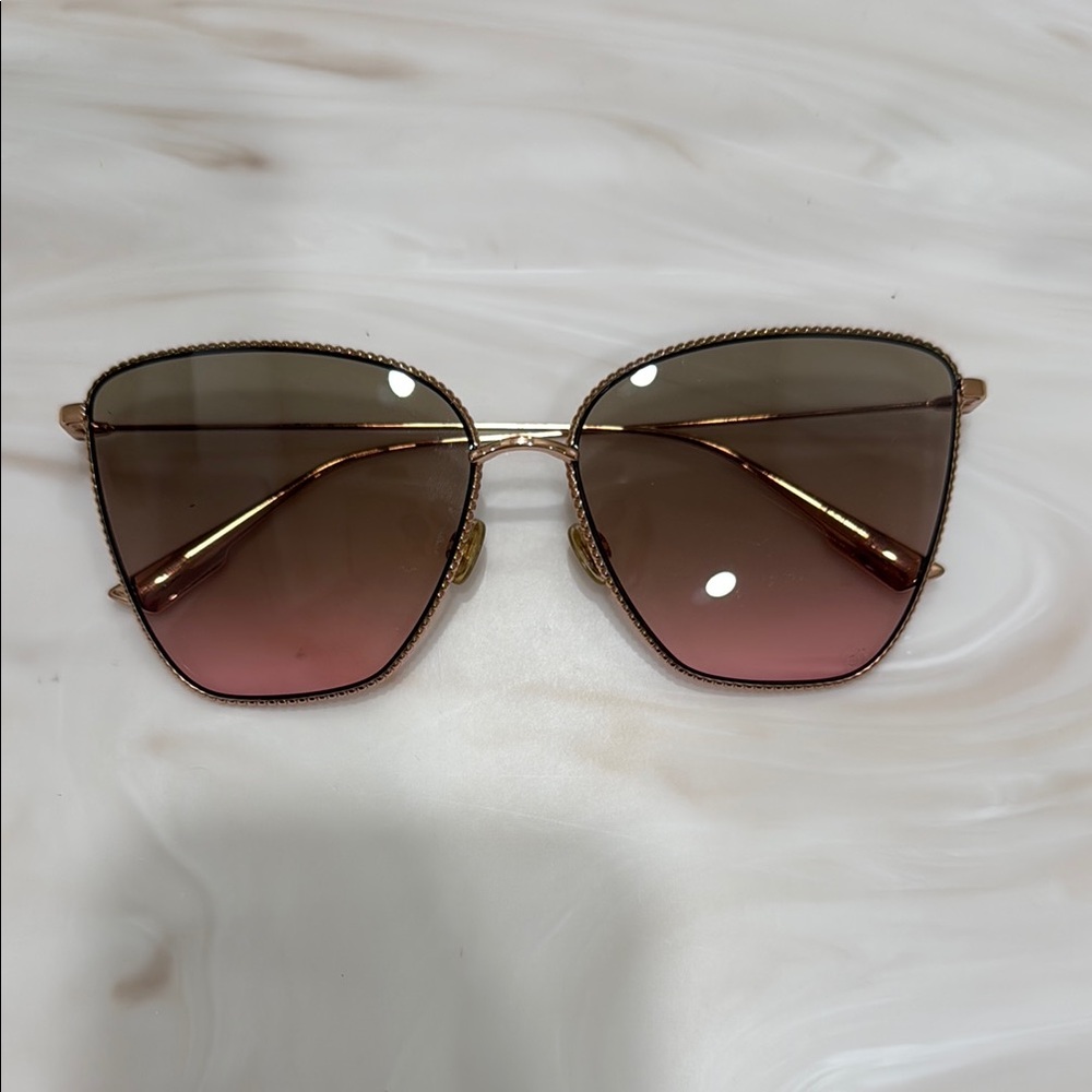 Christian Dior Rose Gold Sunglasses